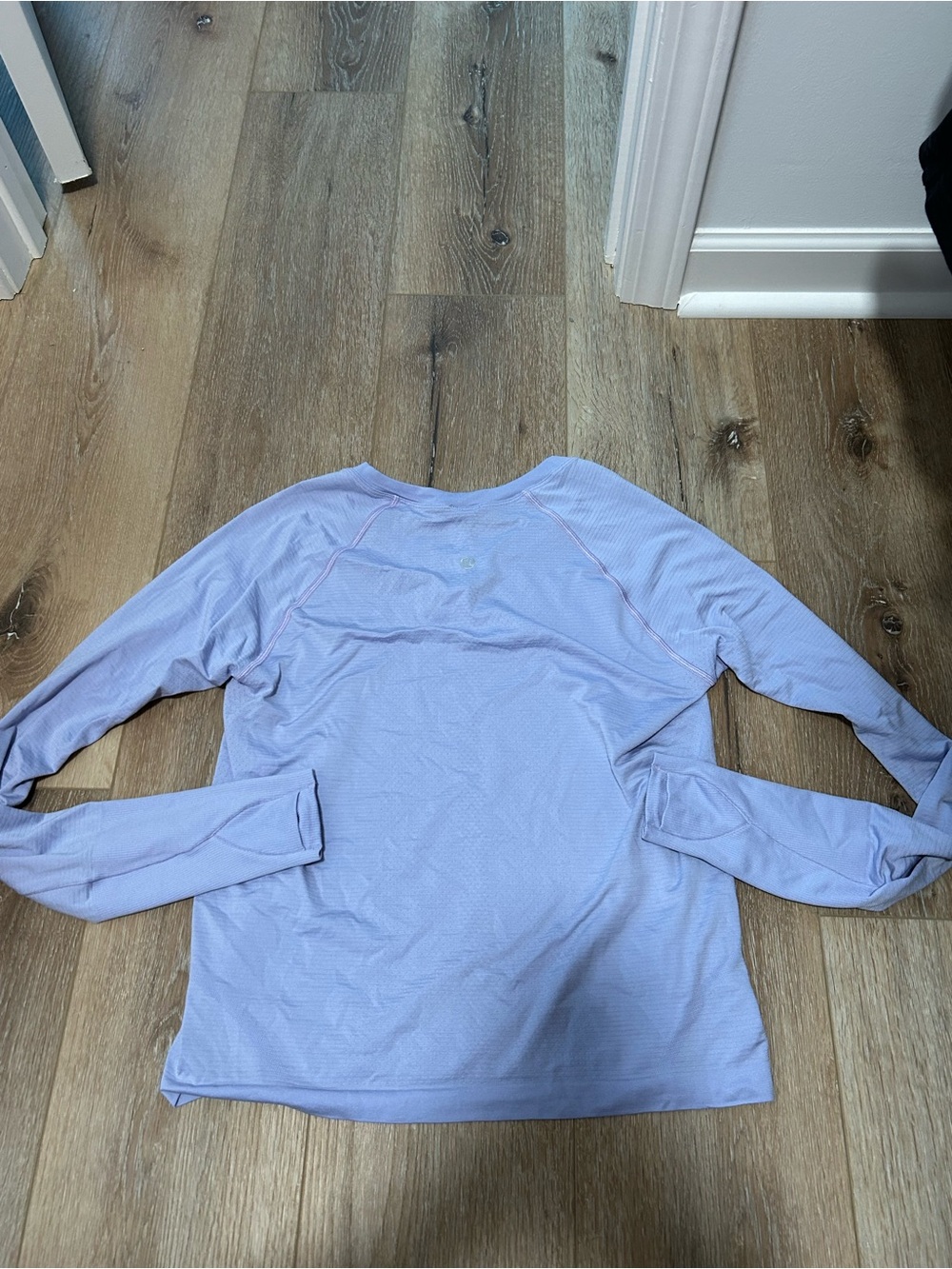 lululemon athletica Light Lavender Long Sleeve Top